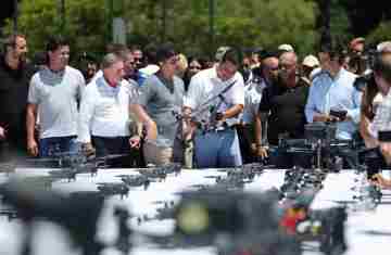  Ratinho Junior entrega 243 drones para monitoramento aéreo das forças de segurança do Paraná